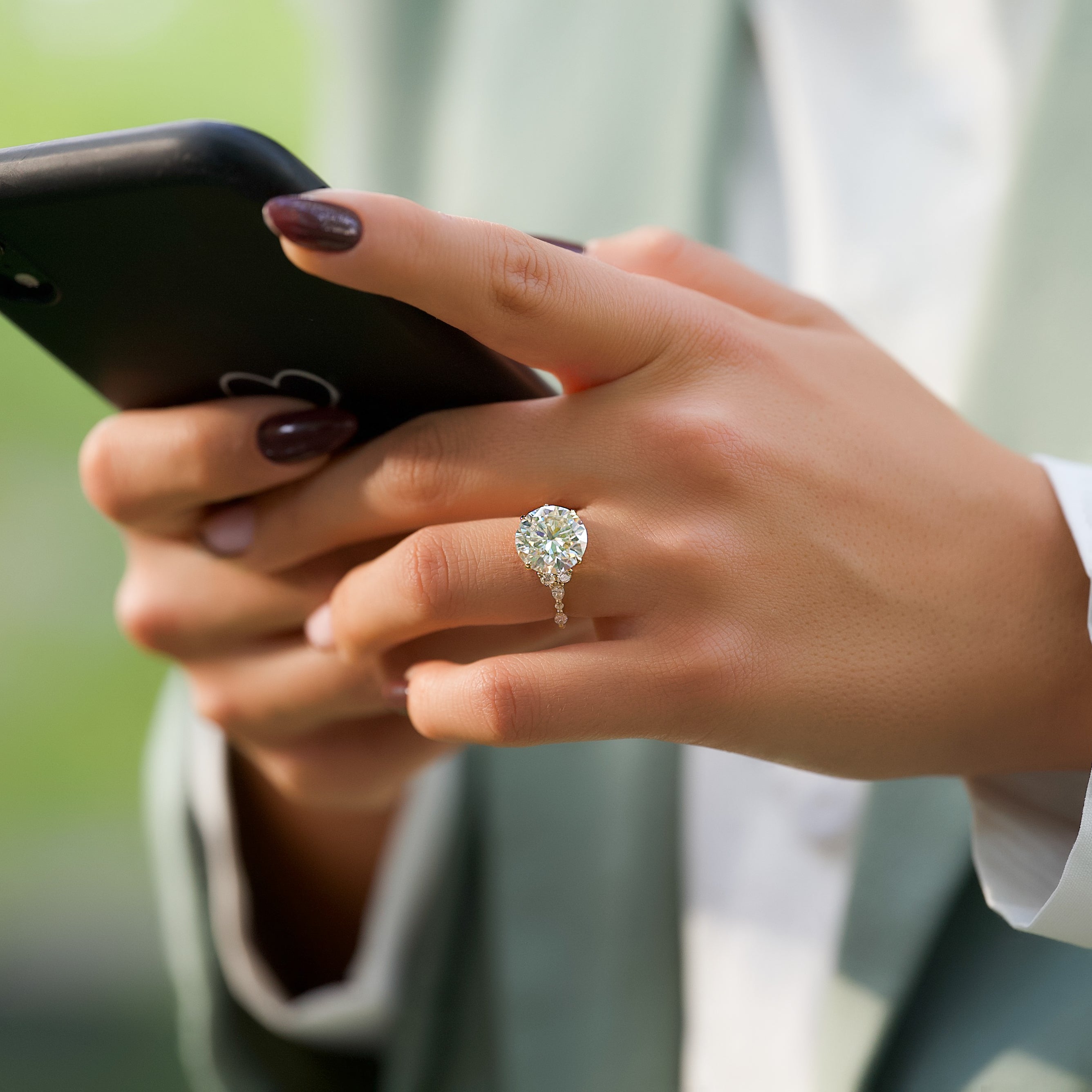 Right Now Rings - Moissanite Engagement Rings