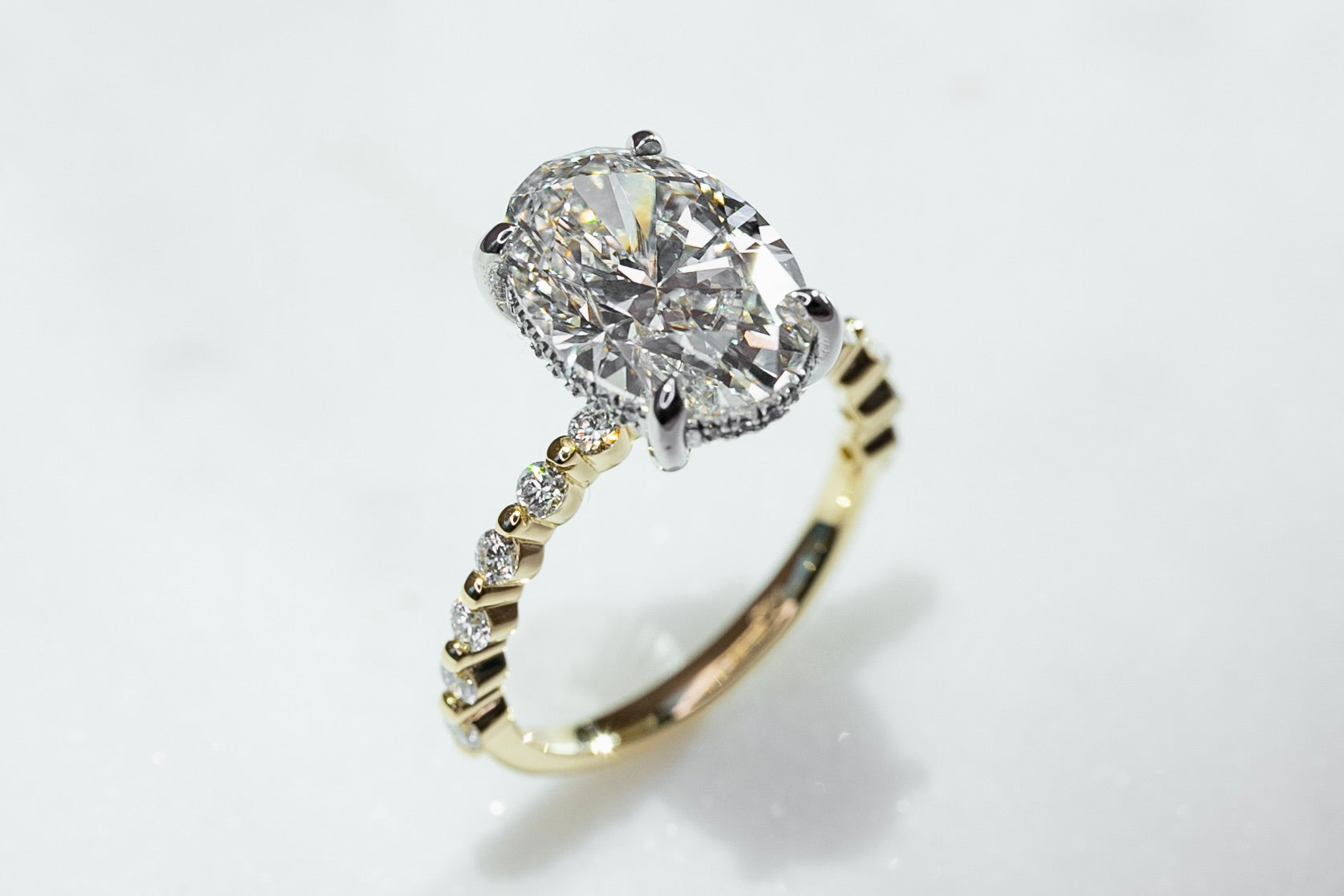 Two Tones, One Love: Two Tone Engagement Rings