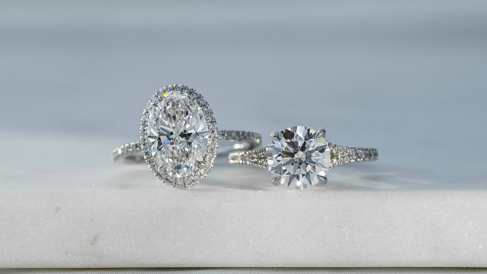 Winter Wonderland Proposals with White Gold Engagement Rings