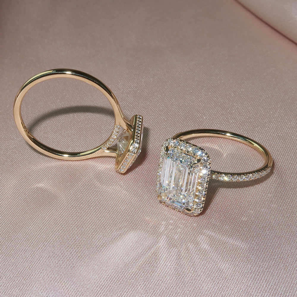 Halo vs. Hidden Halo Engagement Rings: What’s The Difference?
