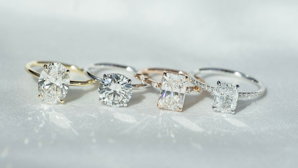 Simple Engagement Rings for Minimalist Brides