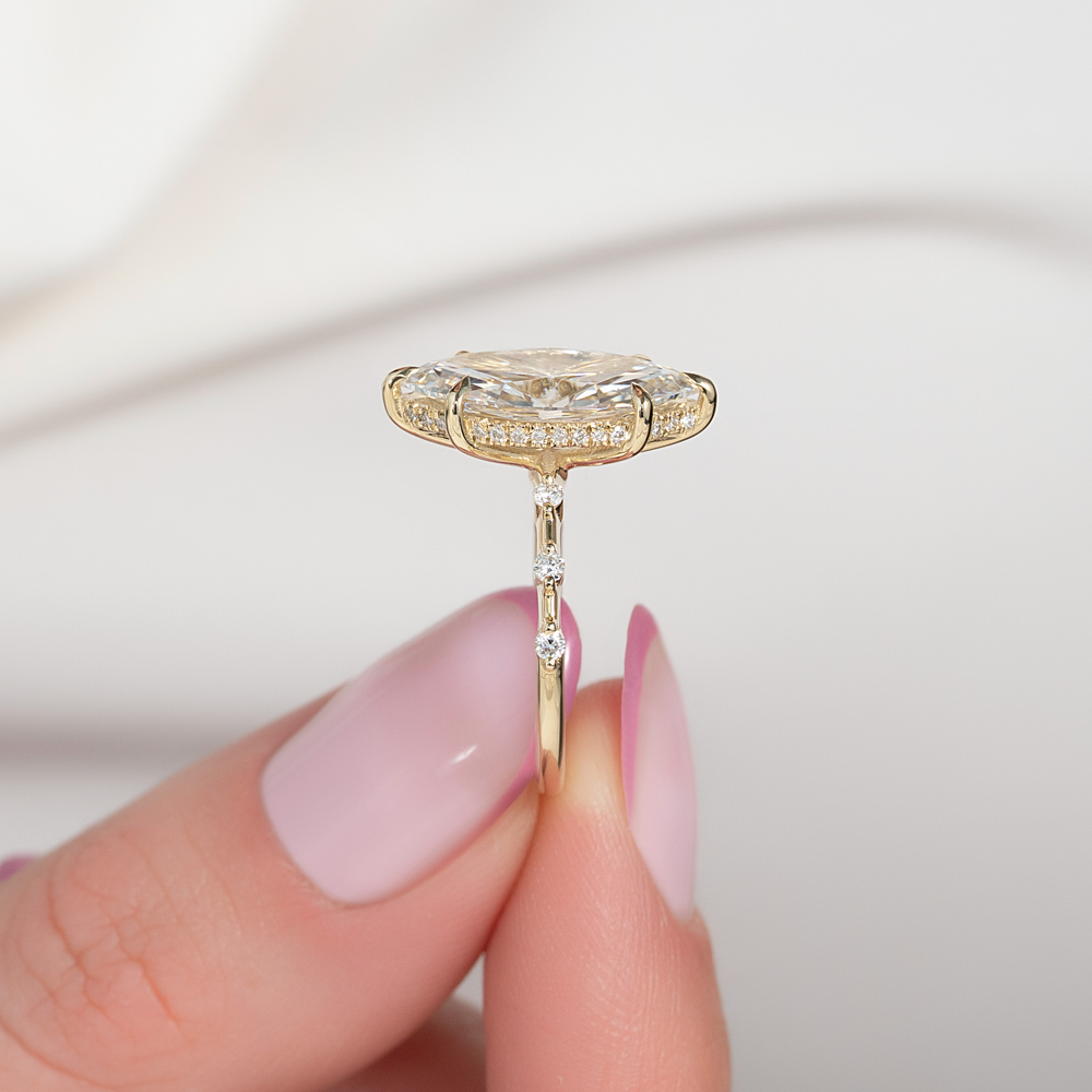 What is the Point of a Hidden Halo Engagement Ring?