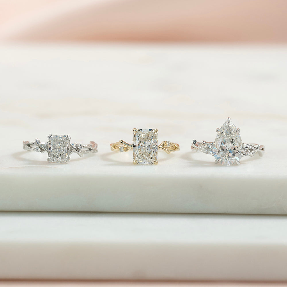 The Best Nature-Inspired Engagement Rings for an Earthy, Elegant Look
