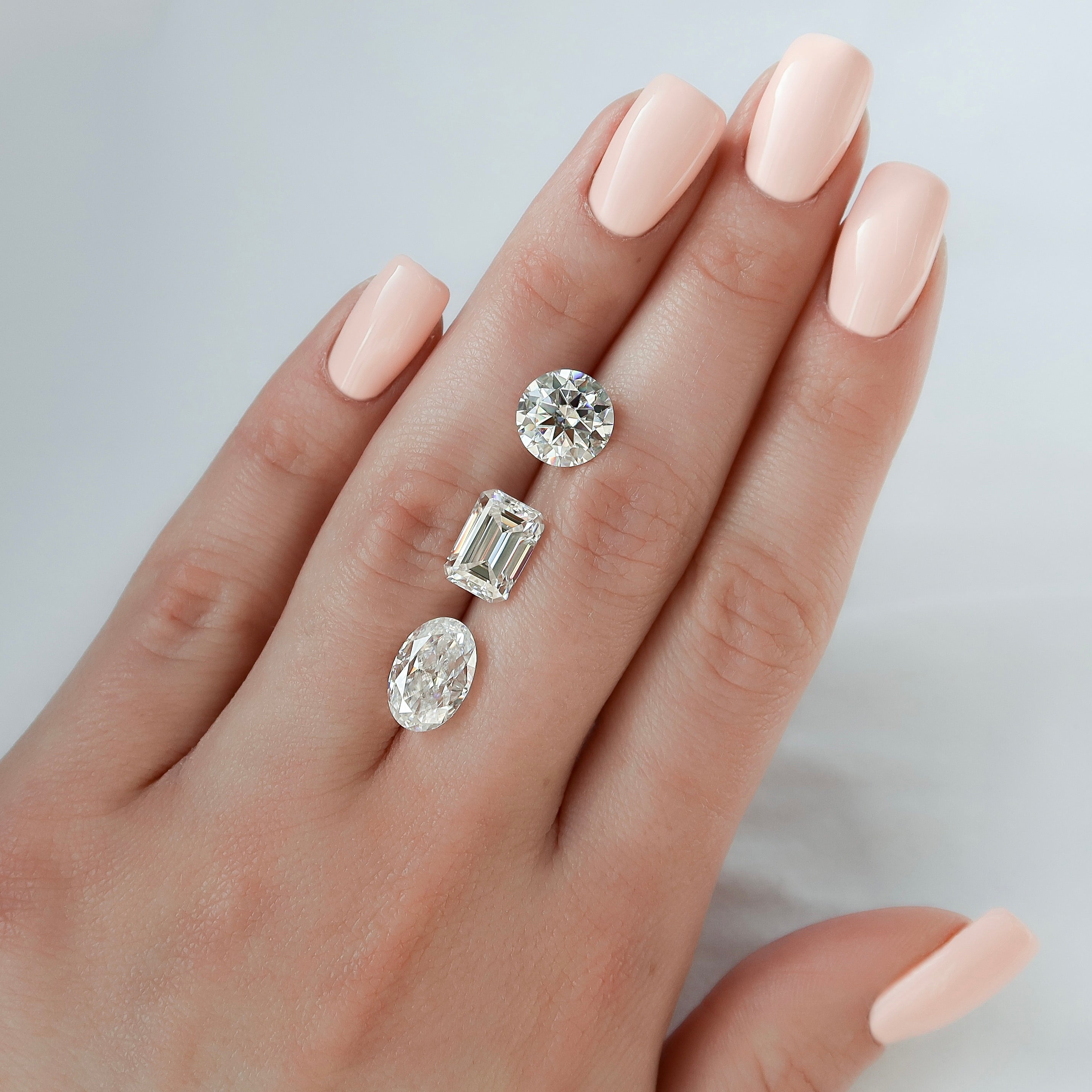 Brilliant VS. Crushed Ice Moissanite