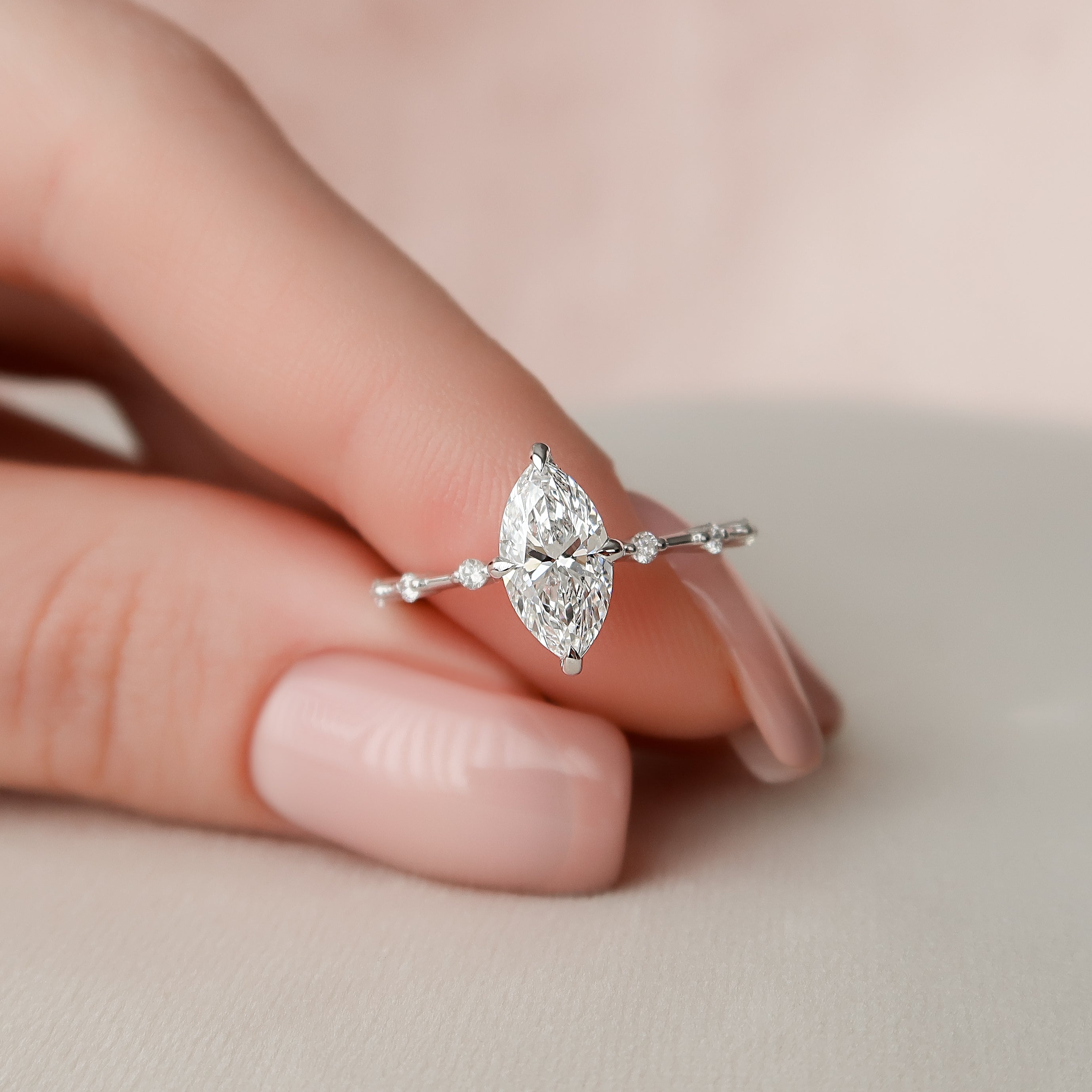 Marquise Cut Diamond Size (Chart, Dimensions, On Hand)