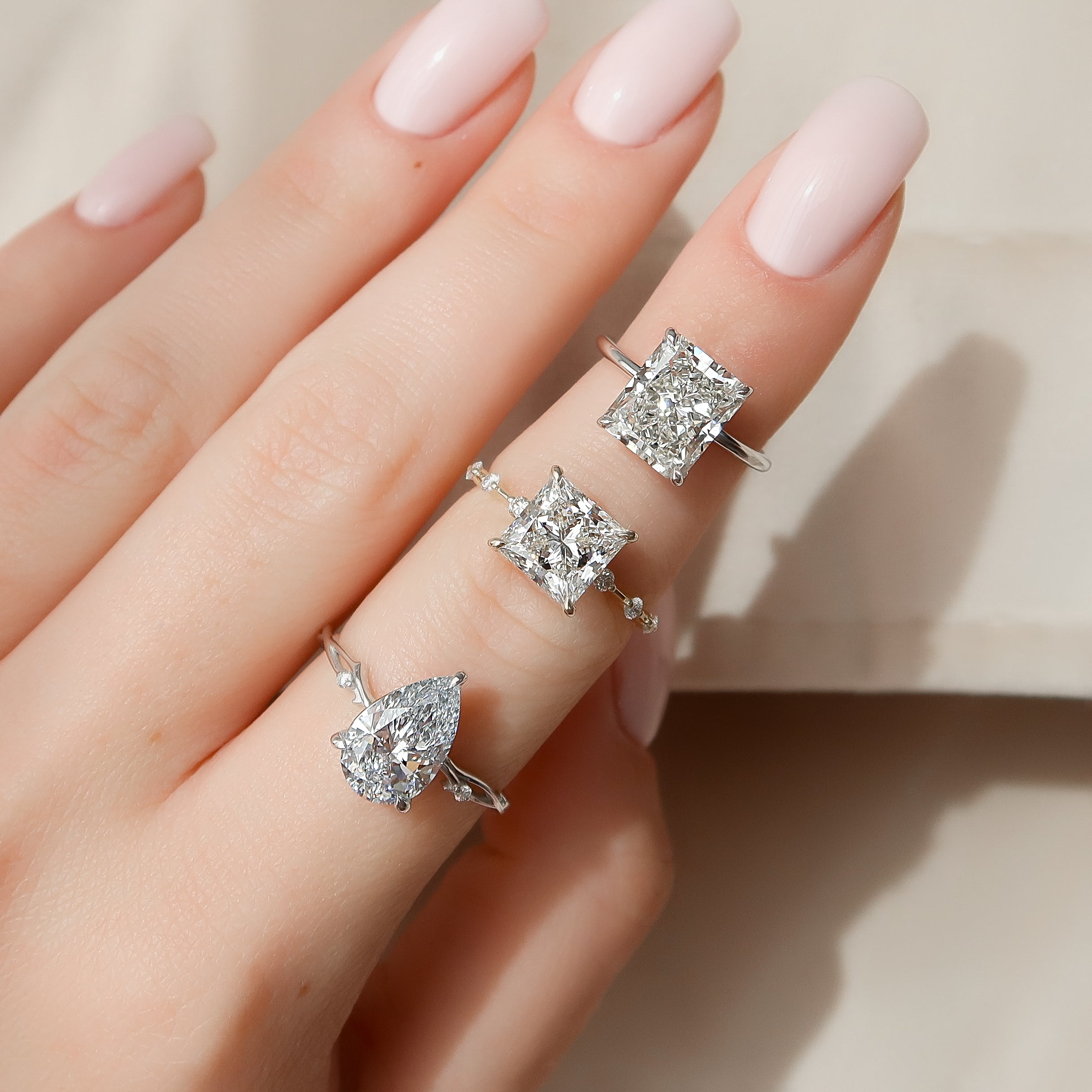 3 Engagement Ring Trends We're Seeing Among Young Celebrity Couples