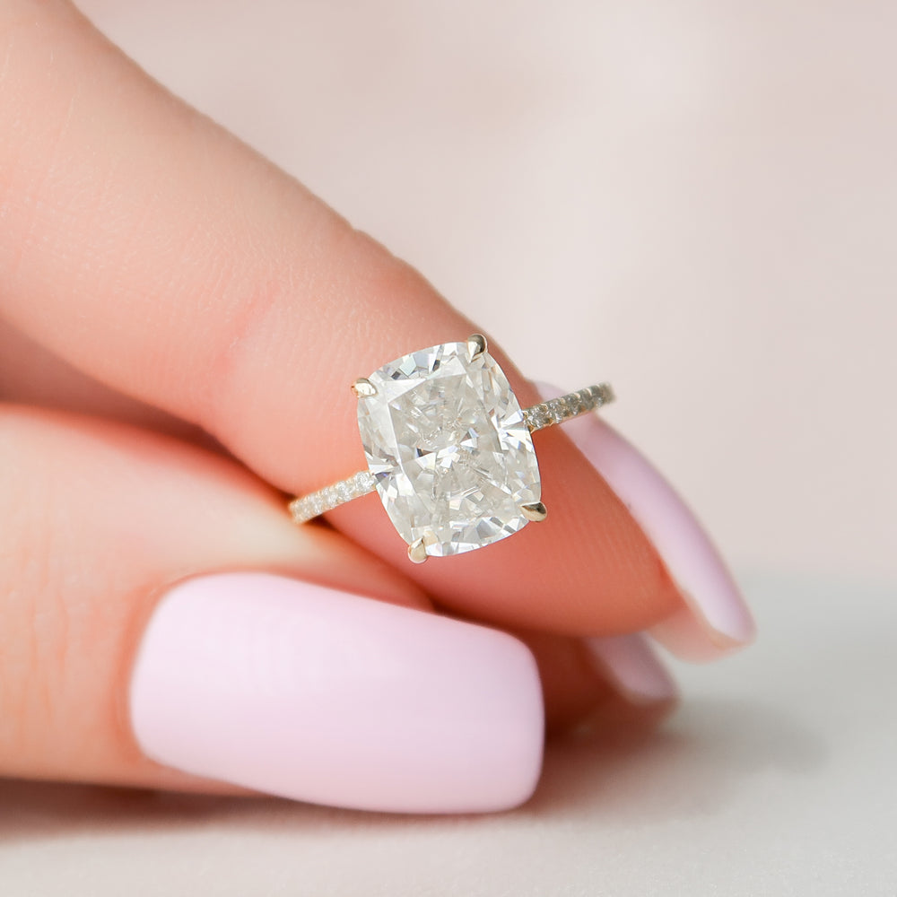 3 Carat Moissanite Ring