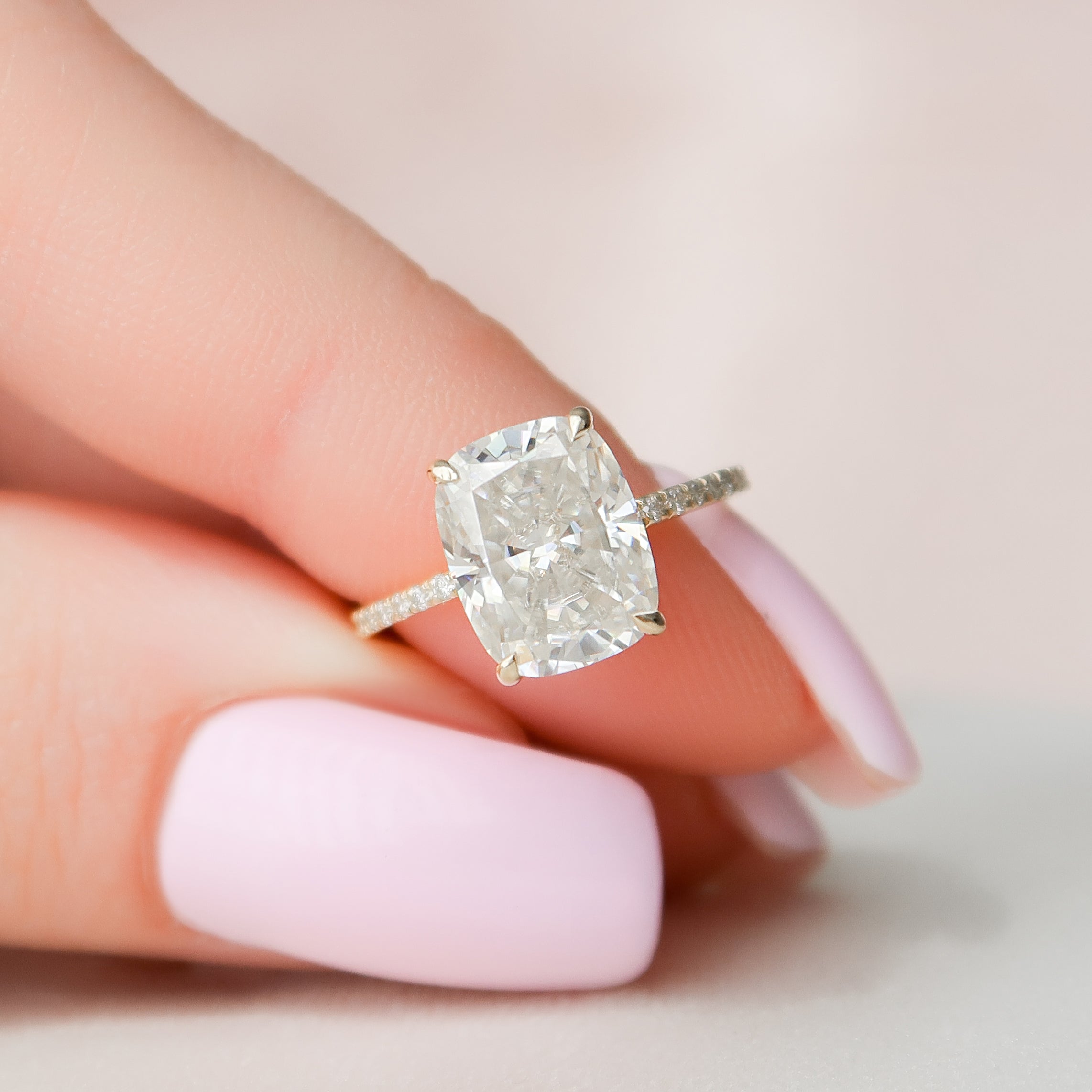 3 Carat Moissanite Ring