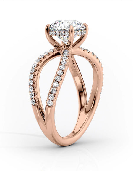 The Zoey Radiant Rose Gold 14k, The Zoey Radiant Rose Gold 18k