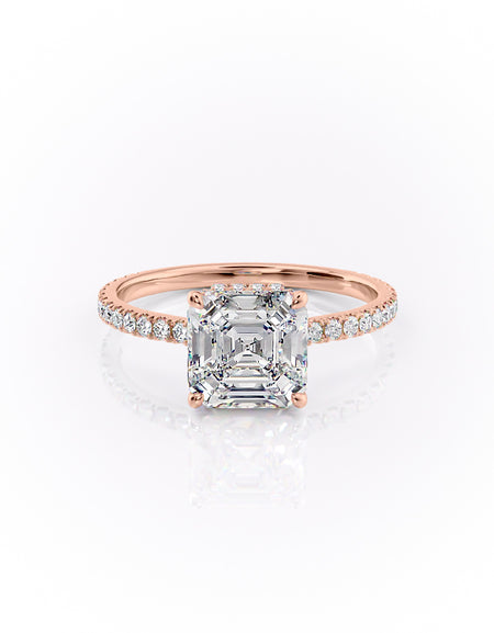 The Pave Aline 2ct RG ASH