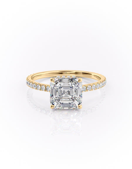 The Pave Aline 2ct YG ASH