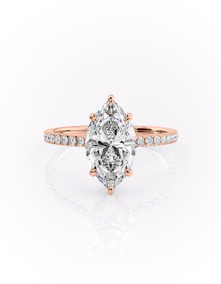 The Pave Aline 2ct RG MQ