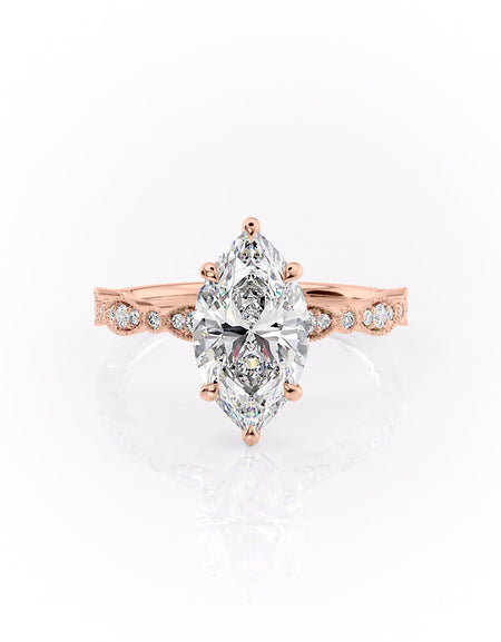 The Jasmine 2ct RG MQ