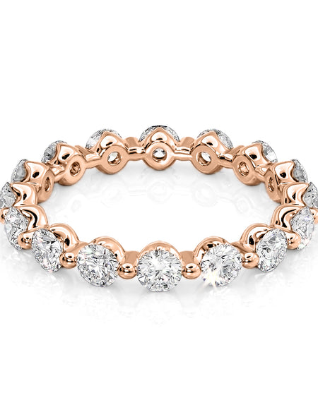 1.5ct Round Shared Prong Eternity 1.5ct RG R