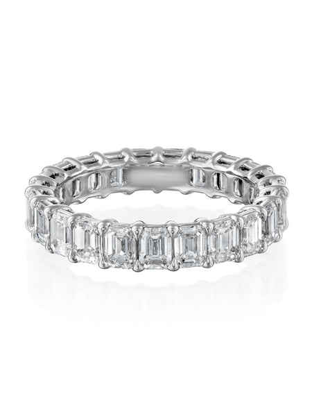 3.5ct Emerald Eternity 3.5ct WG EM