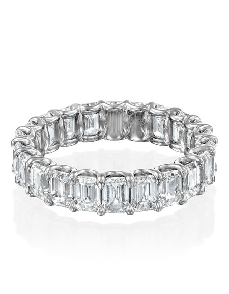 5ct Emerald Eternity 5ct WG EM