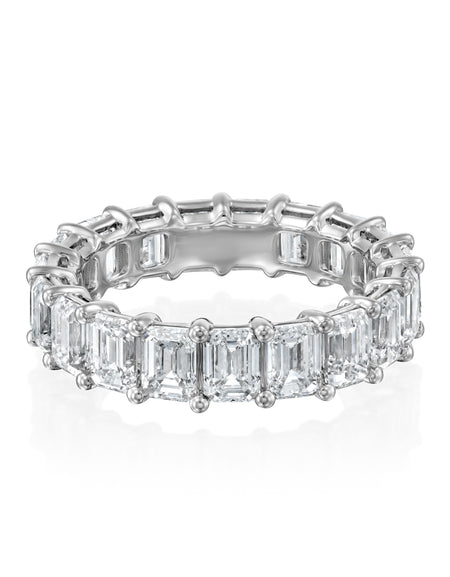 5ct Emerald Eternity 5ct WG EM