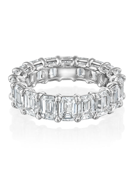 7.5ct Emerald Eternity 7.5ct WG EM