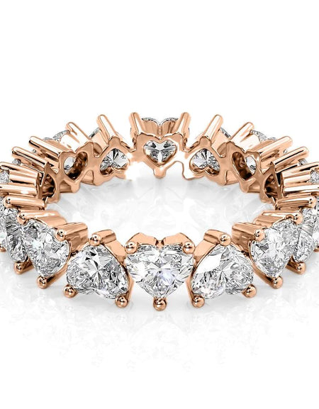 4.5ct Heart Eternity RG