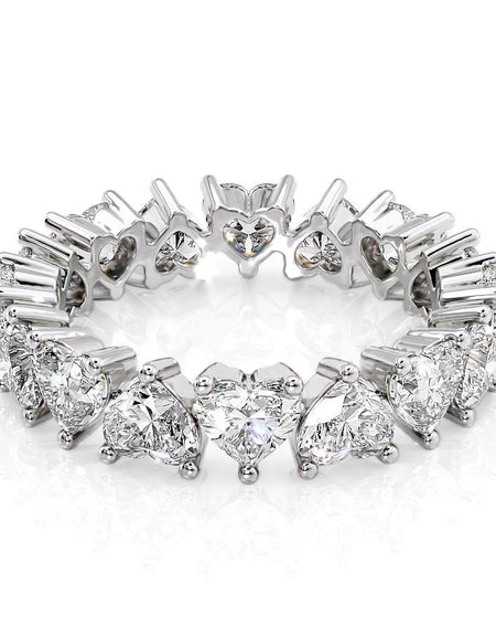 4.5ct Heart Eternity WG