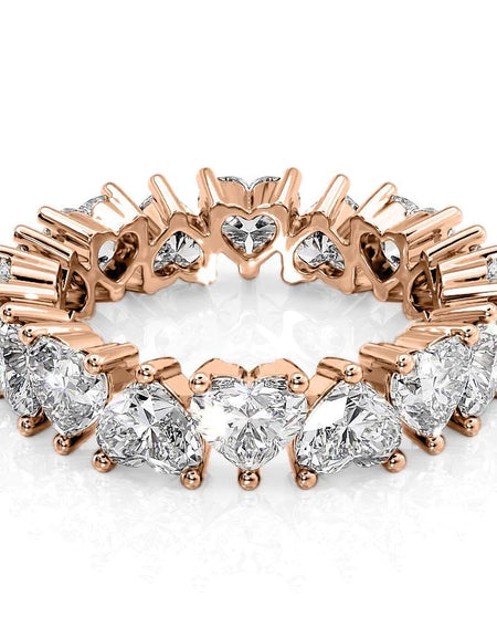 5.5ct Heart Eternity RG