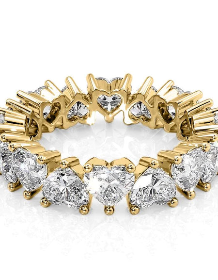 5.5ct Heart Eternity YG