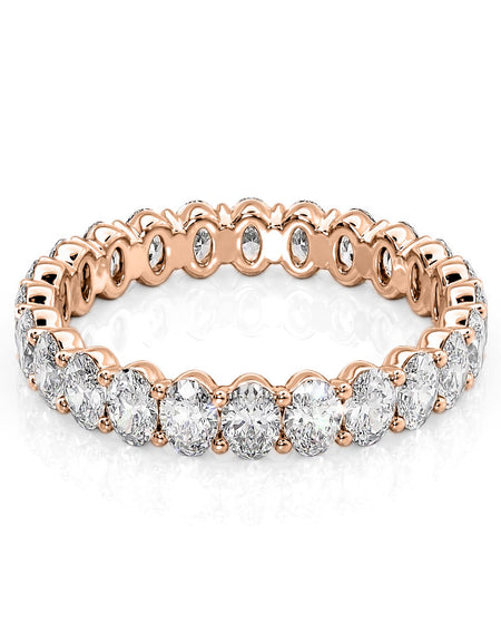 2ct Oval Eternity 2ct RG OV