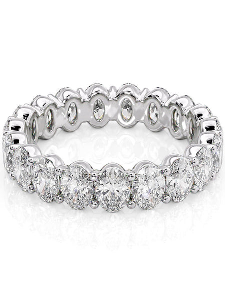 4ct Oval Eternity 4ct WG OV