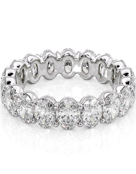 4.5ct Oval Eternity 4.5ct WG OV