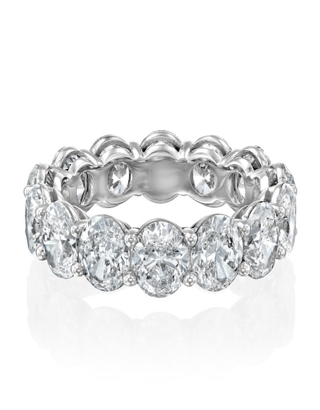 7ct Oval Eternity 7ct WG OV
