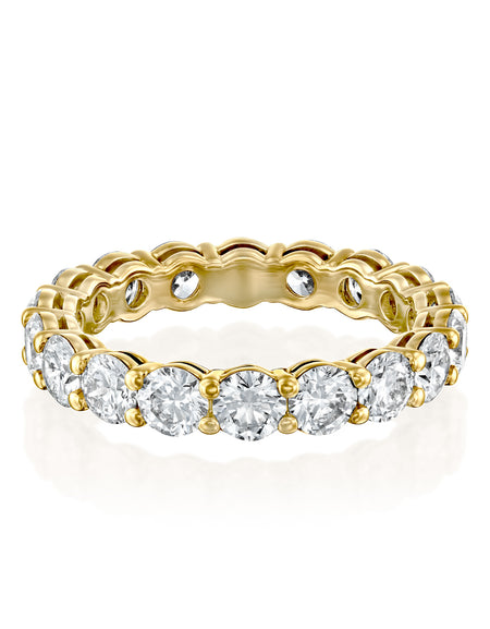 3.5 Round Eternity 3.5ct YG R