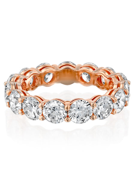 4ct Round Eternity 4ct RG R