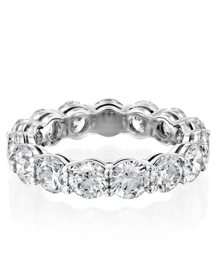 4ct Round Eternity 4ct WG R