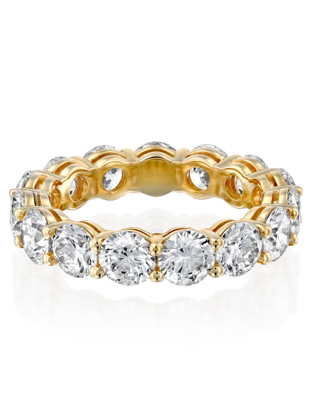 4ct Round Eternity 4ct YG R