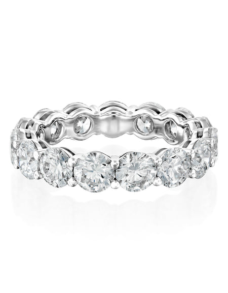 6ct Round Eternity 6ct WG R