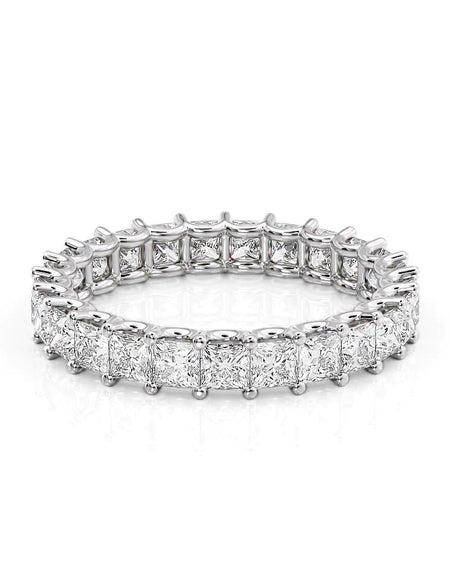 2.5ct Princess U Prong Eternity WG