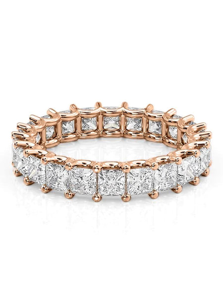 3.5ct Princess U Prong Eternity RG