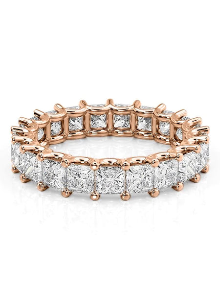 4ct Princess U Prong Eternity RG