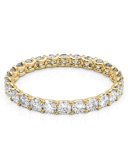 1.2ct Round U Prong Eternity YG