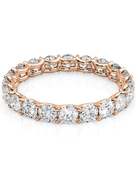 2ct Round U Prong Eternity RG