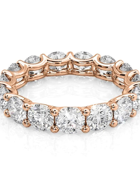 4.5ct Round U Prong Eternity RG Model