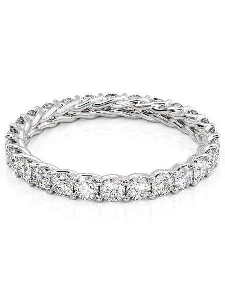 1.5ct Round Trellis Eternity WG