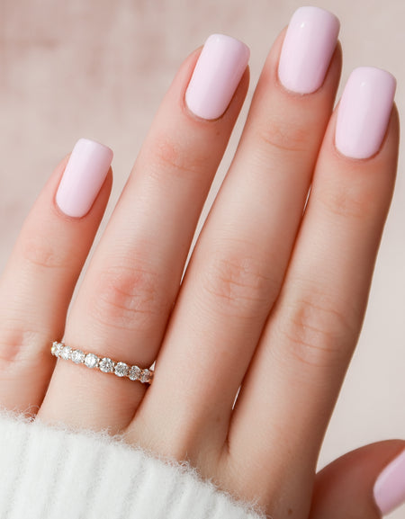 2ct Round Trellis Eternity RG Model