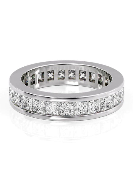 2.5ct Princess Channel Eternity WG