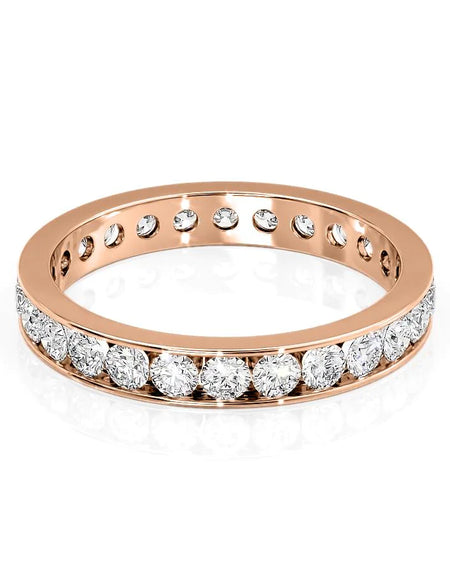 1.2ct Round Channel Eternity RG