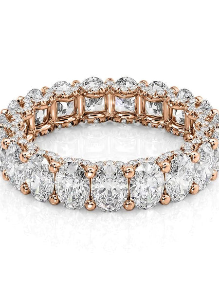 4.8ct Oval U Prong Eternity RG