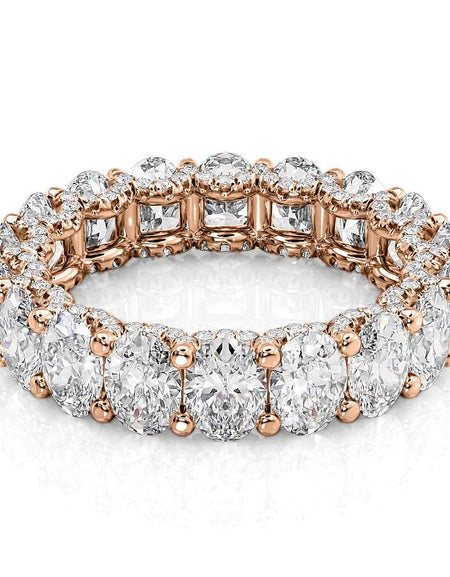 5.8ct Oval U Prong Eternity RG