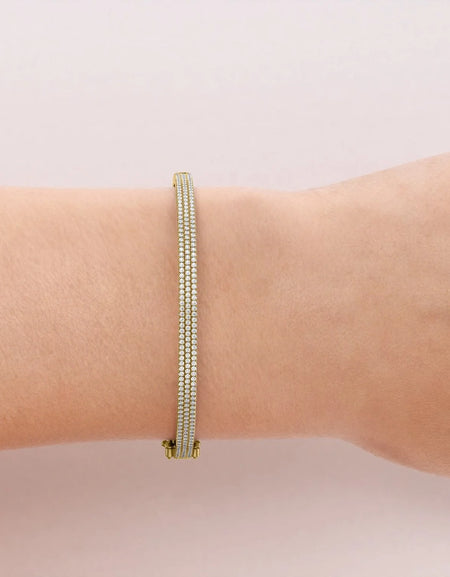 14k Yellow Gold 1.482Tcw 3 Row Pave Angel, Round 18k Yellow Gold 1.482Tcw 3 Row Pave Angel, Round