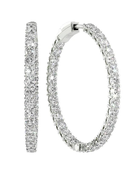 14k White Gold 40.0mm Eternity , 6.2Tcw  18k White Gold 40.0mm Eternity , 6.2Tcw 