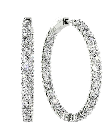 14k White Gold 40.0mm Eternity , 9.18Tcw  18k White Gold 40.0mm Eternity , 9.18Tcw 